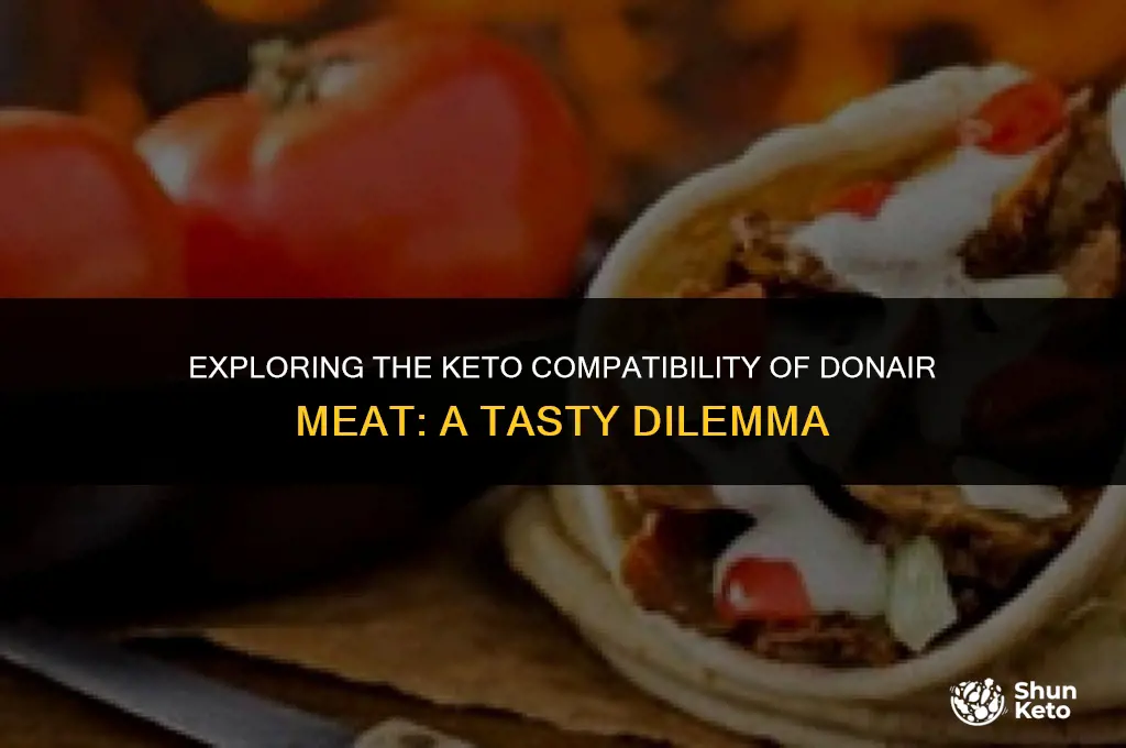 is donair meat keto