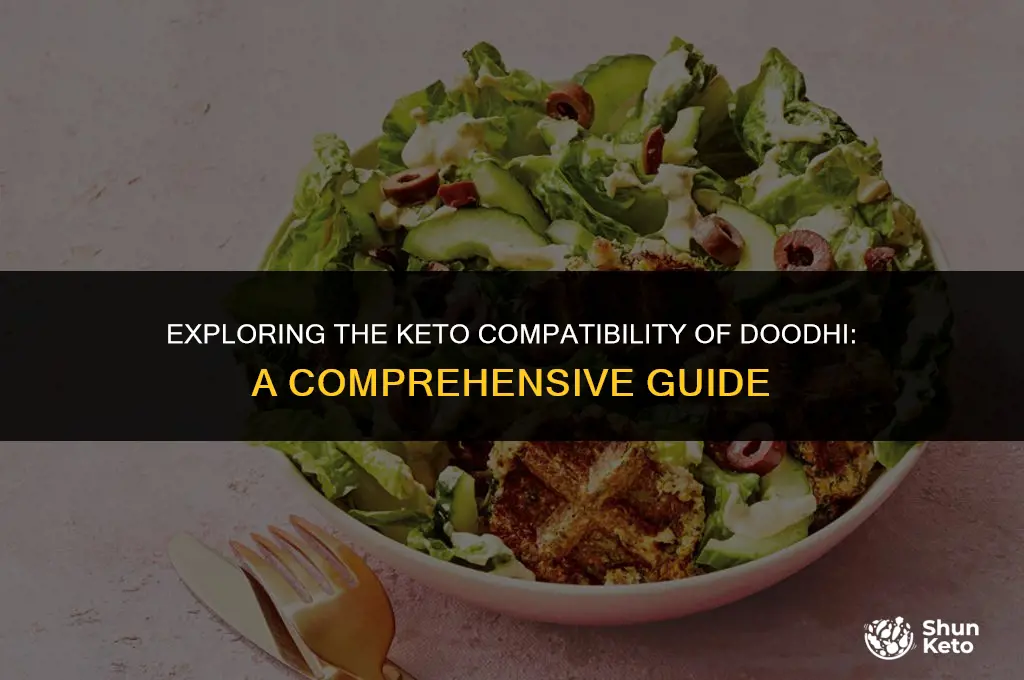 is doodhi keto