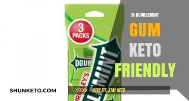 Exploring the Keto Compatibility of Doublemint Gum