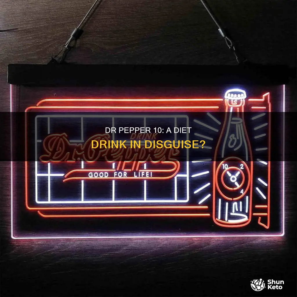 is dr pepper 10 a diet drink