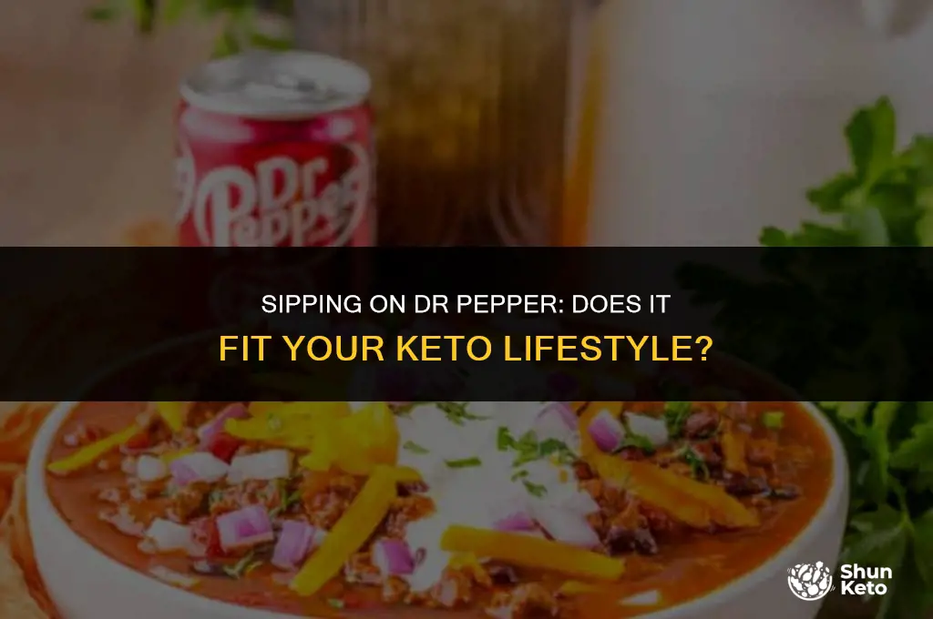 is dr pepper keto