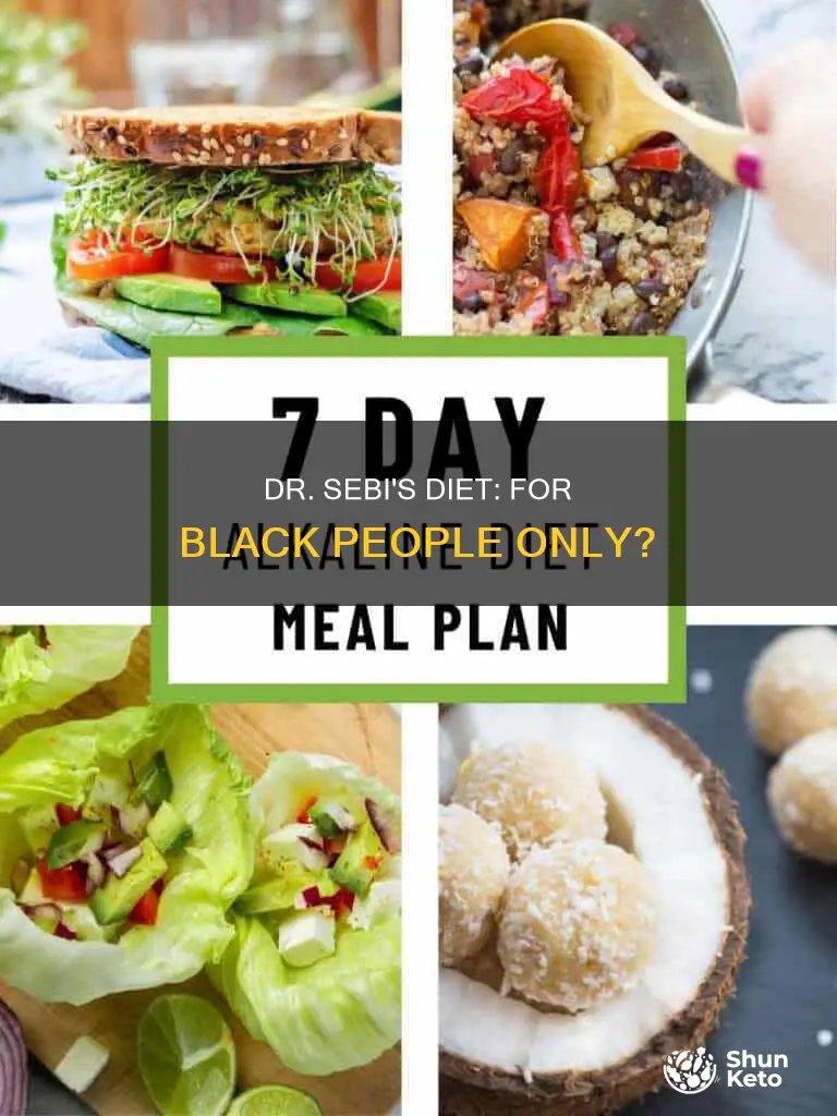 is dr sebi diet only for black