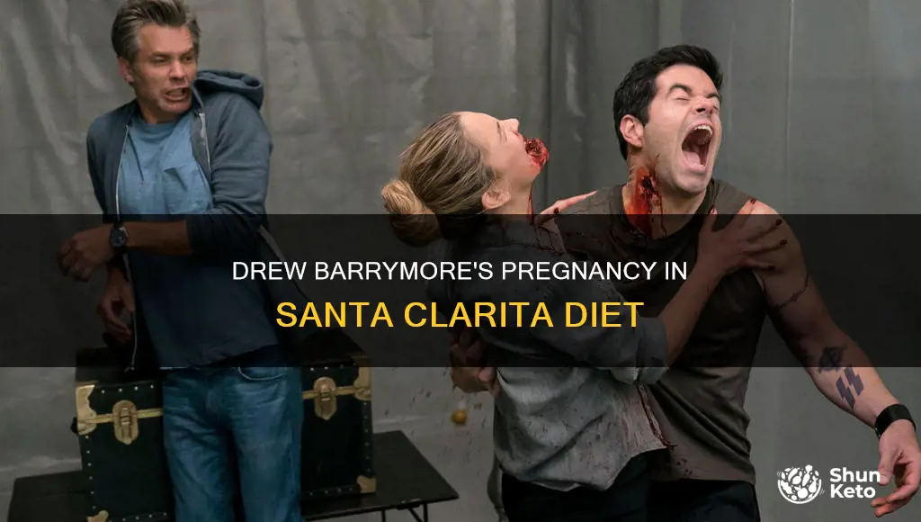 is drew barrymore prwgnant on santa clarita diet