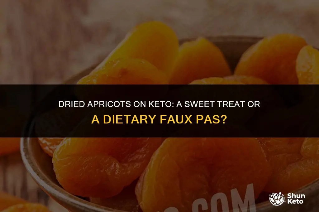is dried apricot keto friendly