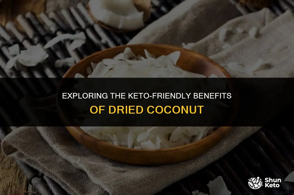 is dried coconut keto