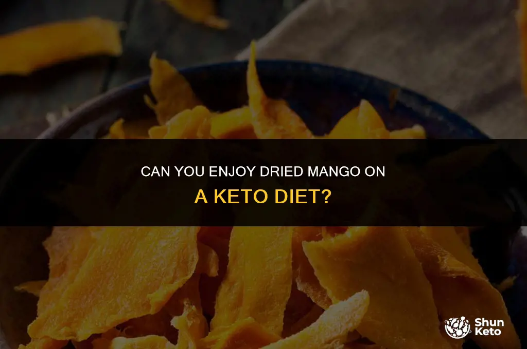 is dried mango allow3d on a keto