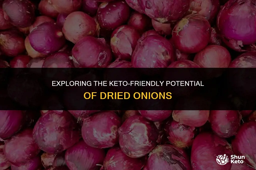 is dried onion keto