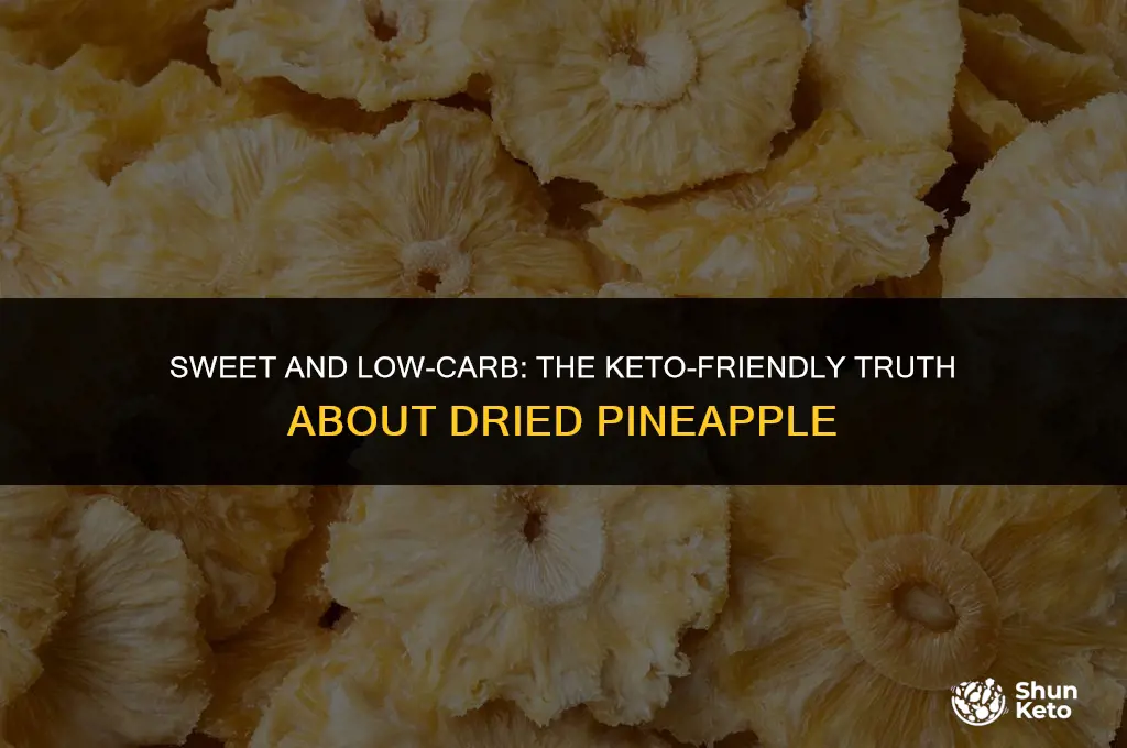 is dried pineapple keto