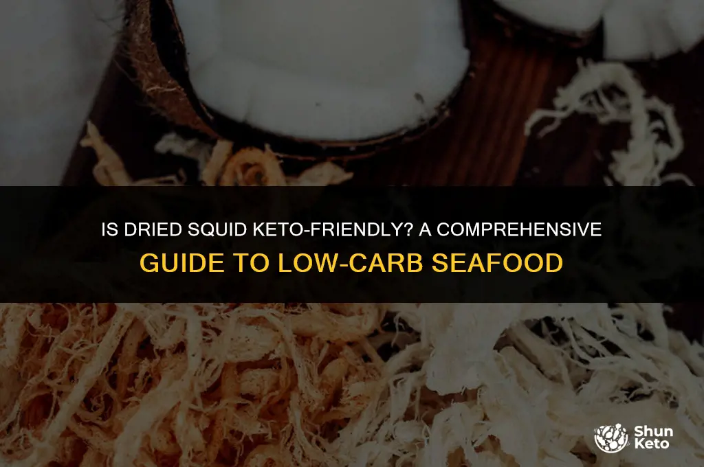 is dried squid keto