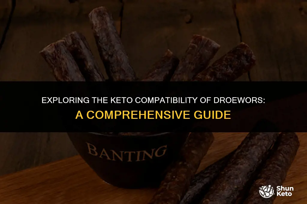 is droewors keto friendly