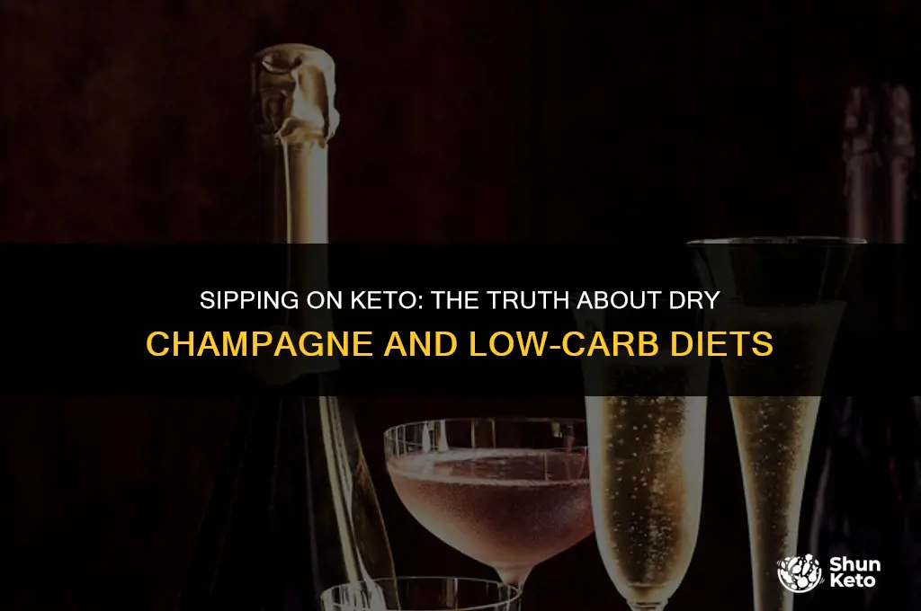 is dry champagne keto