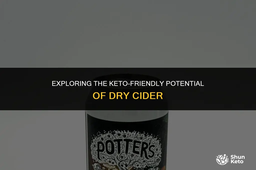 is dry cider keto