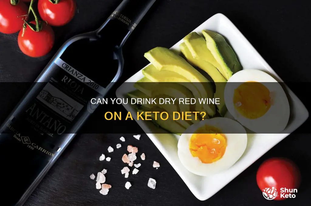 is dry red wine allowed on the keto diet