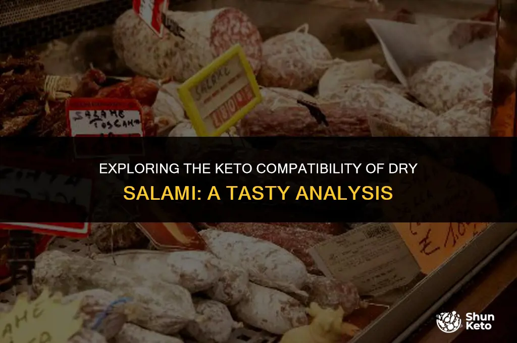 is dry salami keto friendly