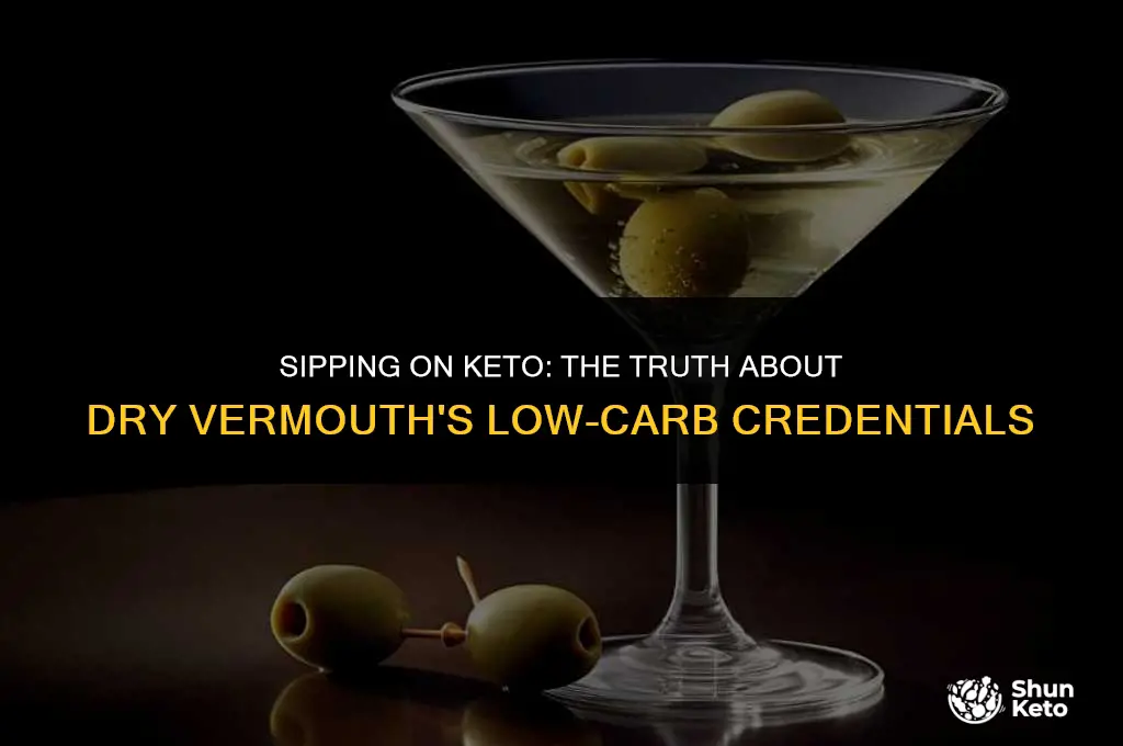 is dry vermouth keto friendly
