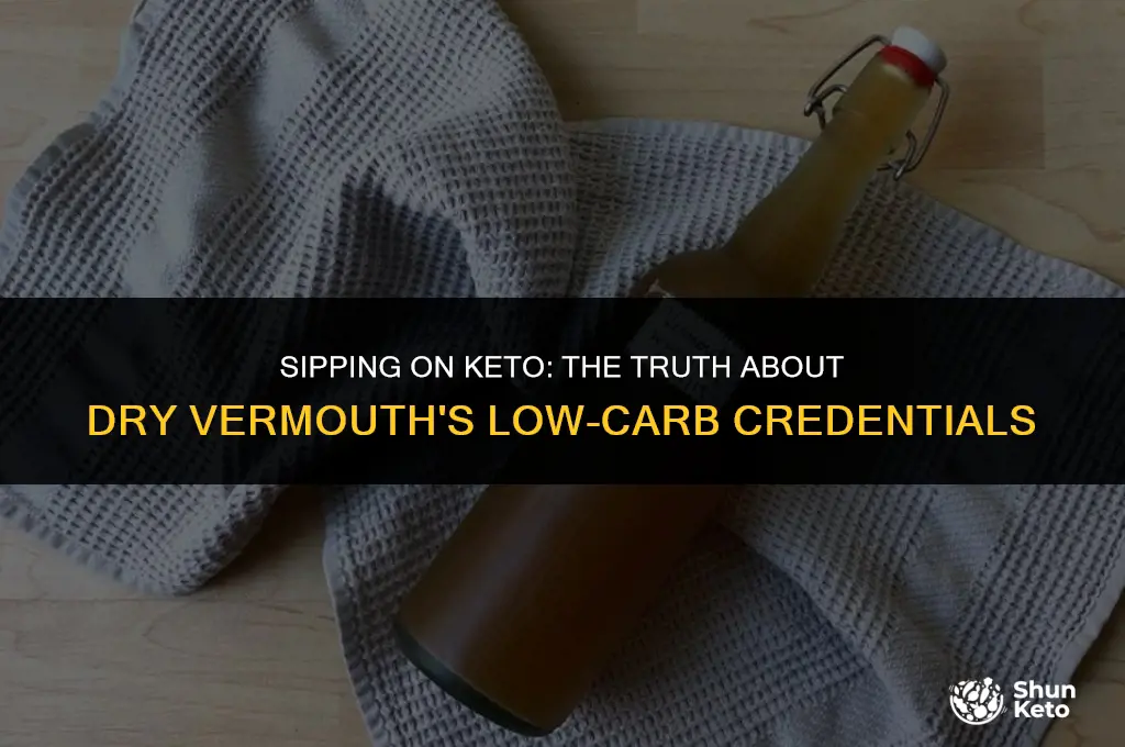 is dry vermouth keto