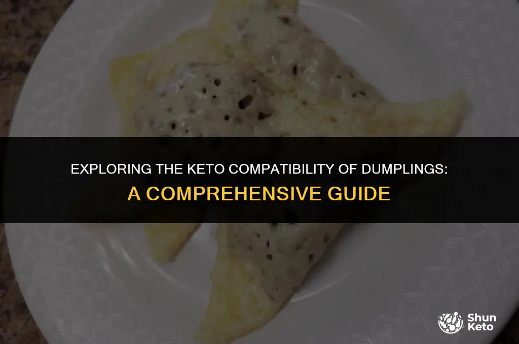 is dumpling keto