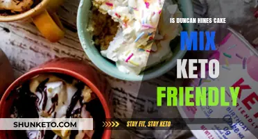 Duncan Hines Cake Mix: A Keto-Friendly Option or Not?