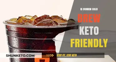 Sipping on Keto: The Lowdown on Dunkin's Cold Brew