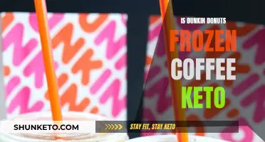 Keto and Coffee: Is Dunkin's Frozen Coffee Keto-Friendly?