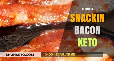 Savoring Keto: Dunkin's Snackin' Bacon - A Delicious Fit?
