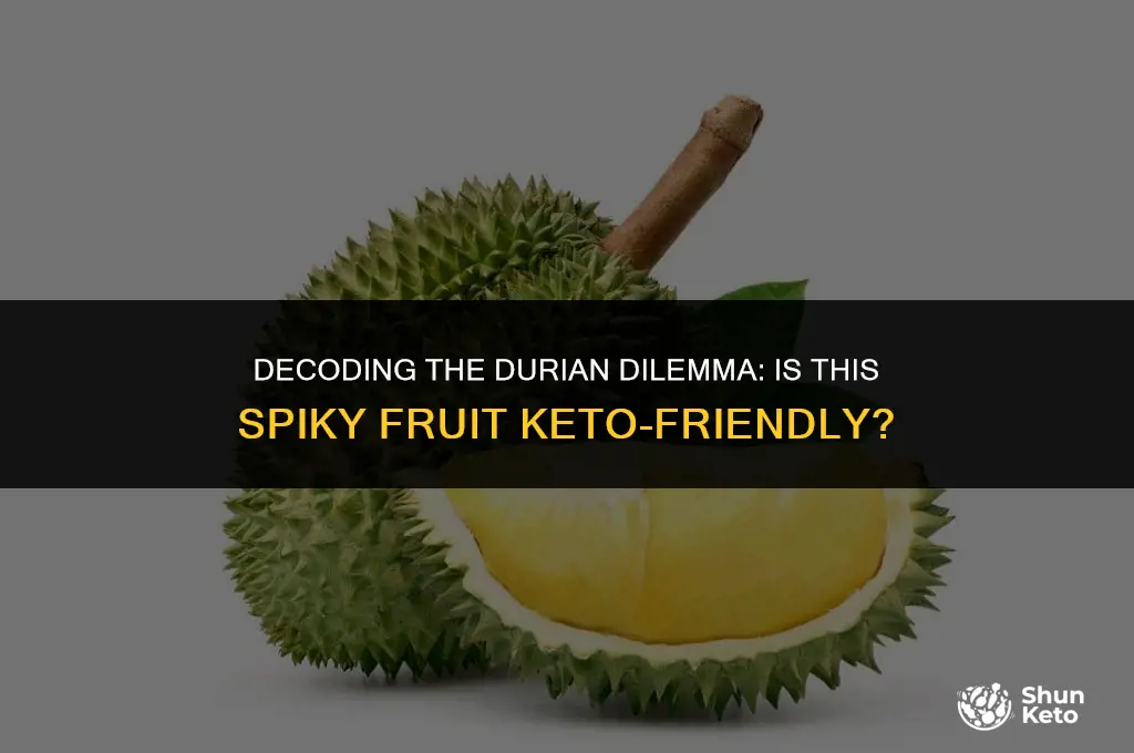 is durian keto
