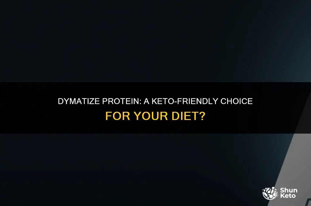 is dymatize protein keto friendly