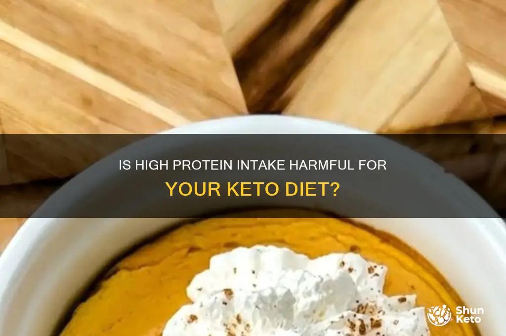 is eating a lot of protein bad for keto