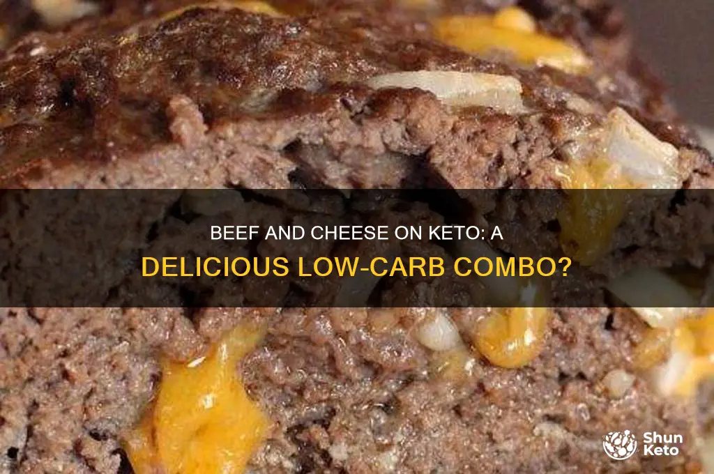 is eating beef with cheese good on keto