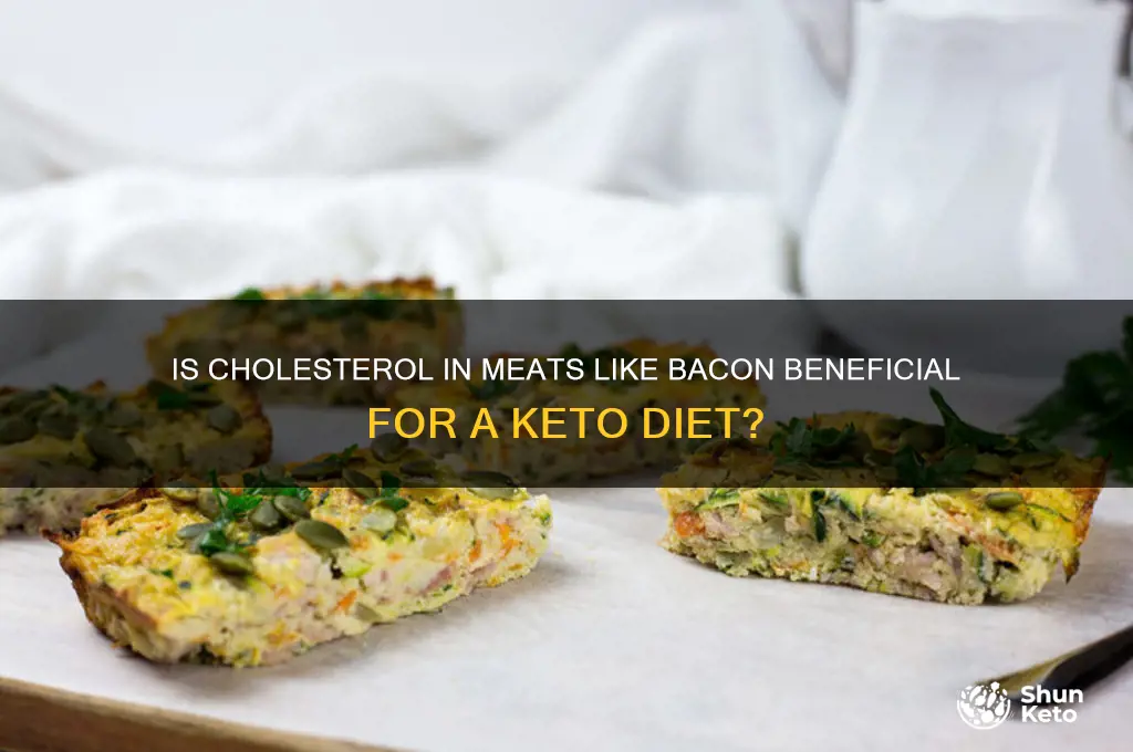 is eating chlolestrol meats good for keto like bacon