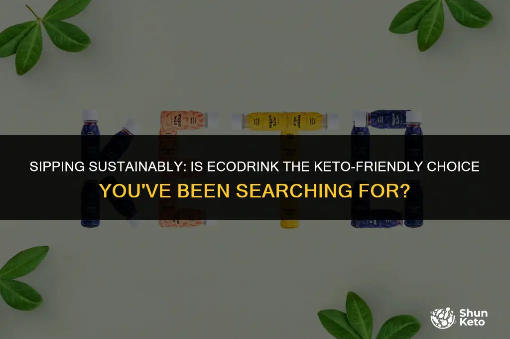 is ecodrink keto friendly