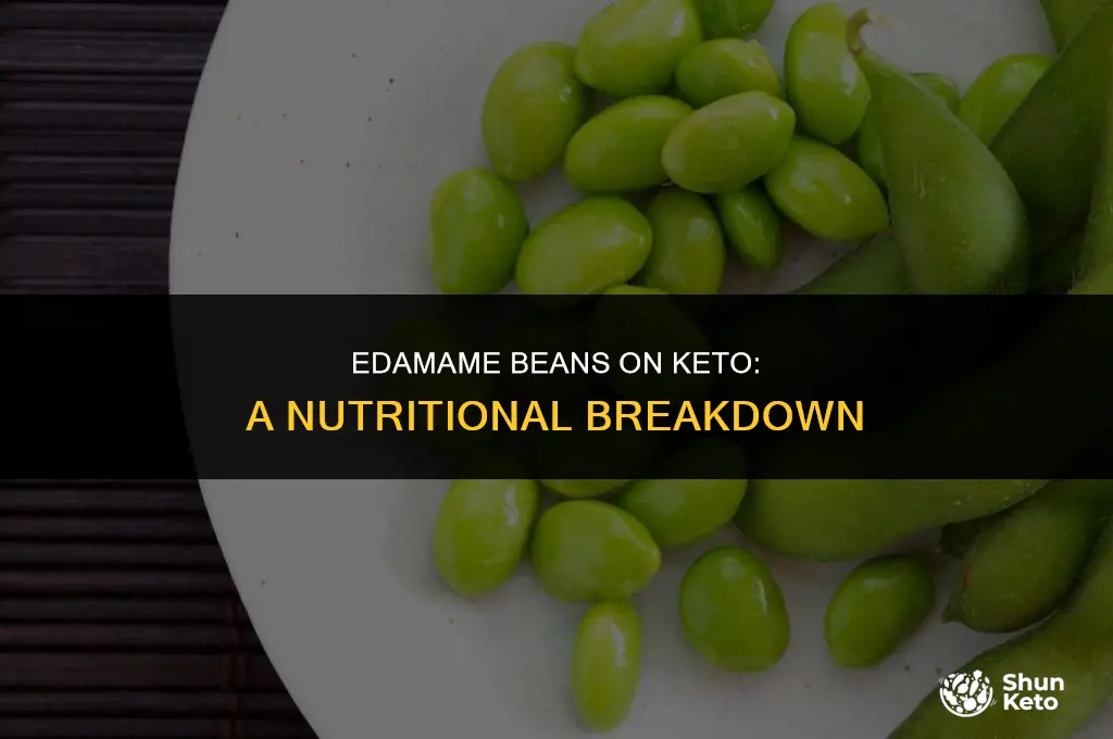 is edamame beans keto friendly