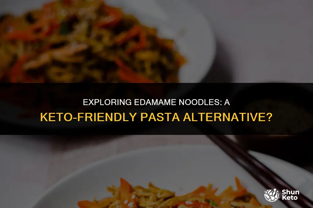 is edamame noodles keto friendly