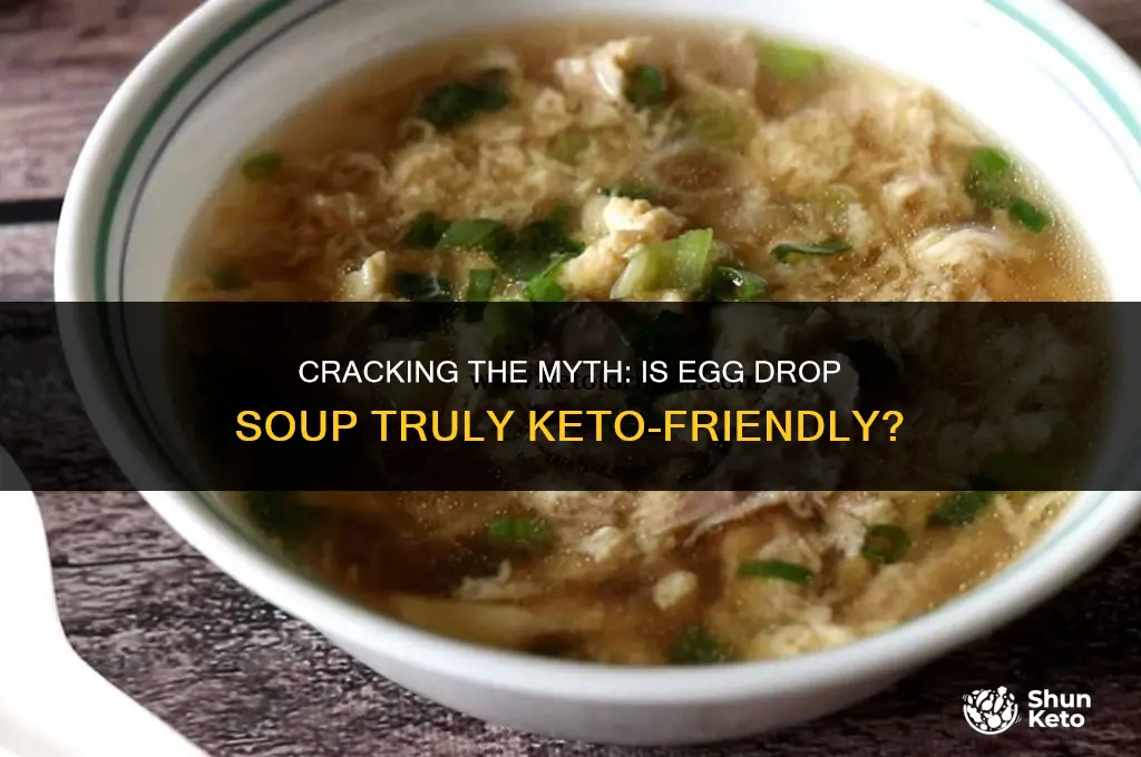 is egg drop souo keto