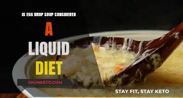 Egg Drop Soup: A Liquid Diet Option?