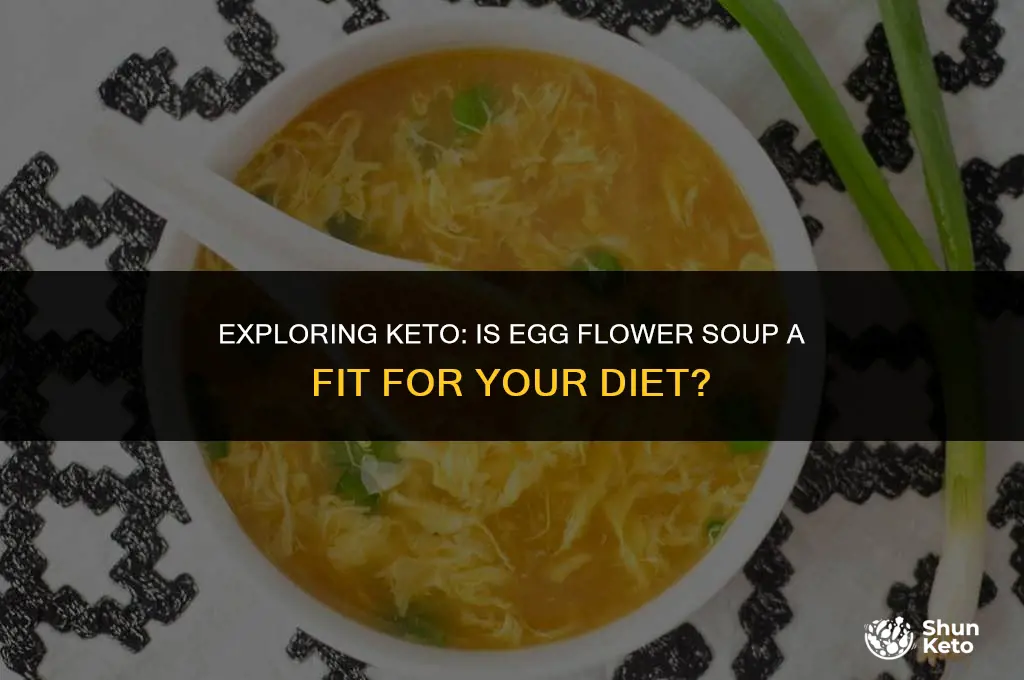 is egg flower soup keto friendly