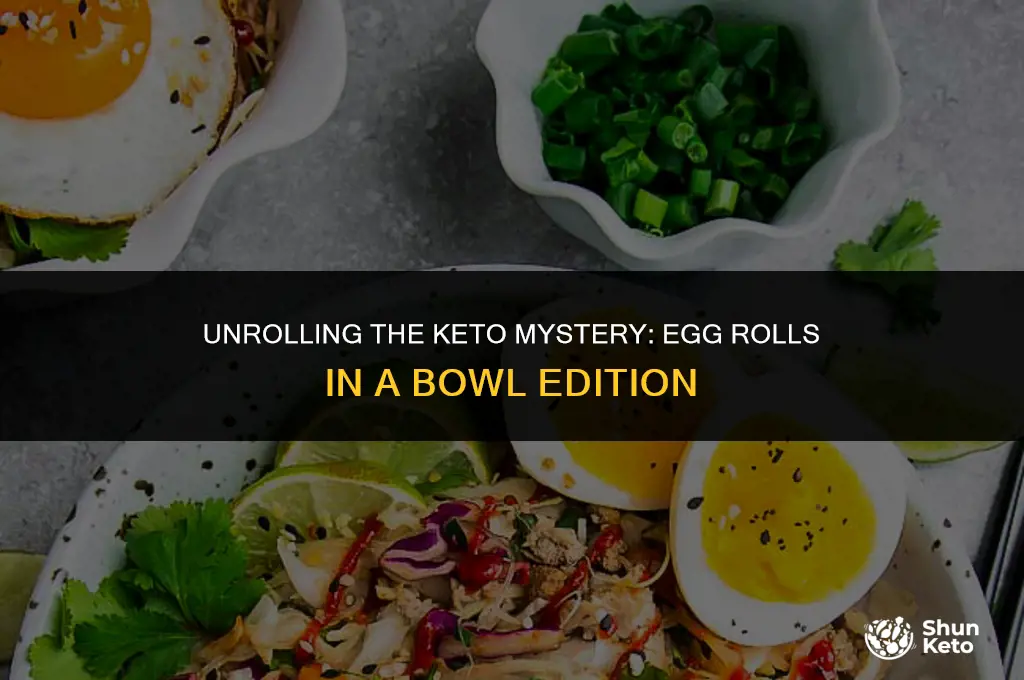 is egg roll in a bowl keto