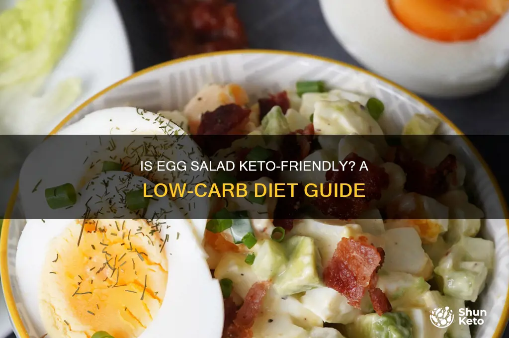 is egg salad ok on keto diet