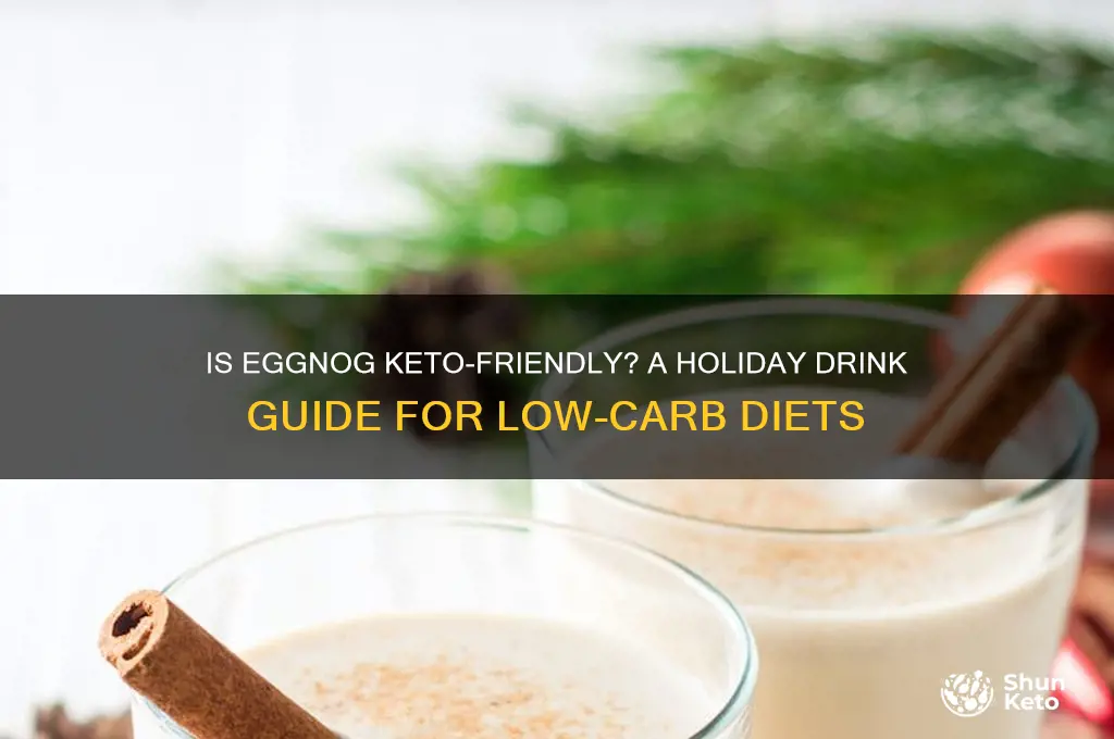 is eggnog keto