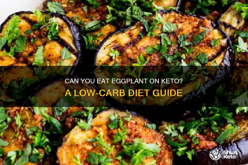 is eggplant allowed on keto diet