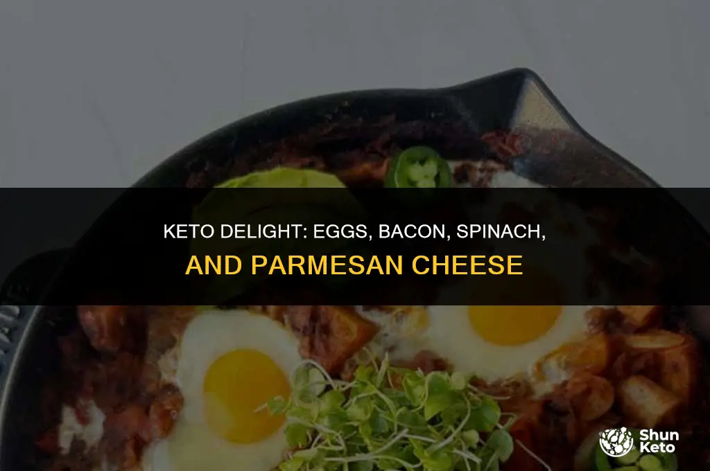 is eggs bacon spinach parmesan keto friendly