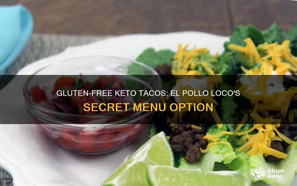 is el pollo loco keto taco gluten free