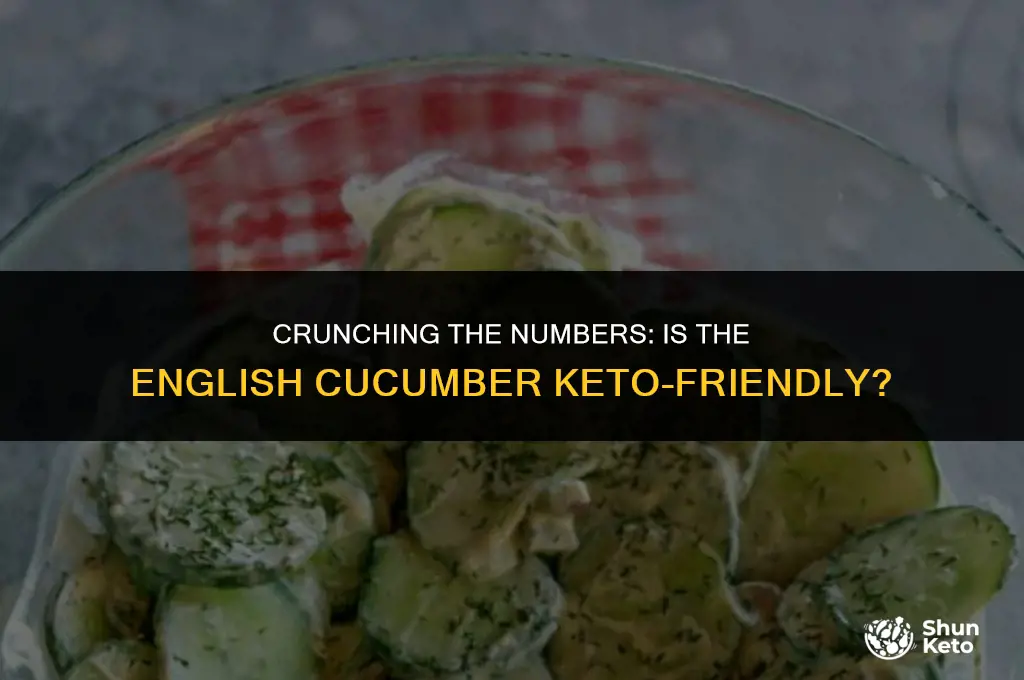 is english cucumber keto friendly