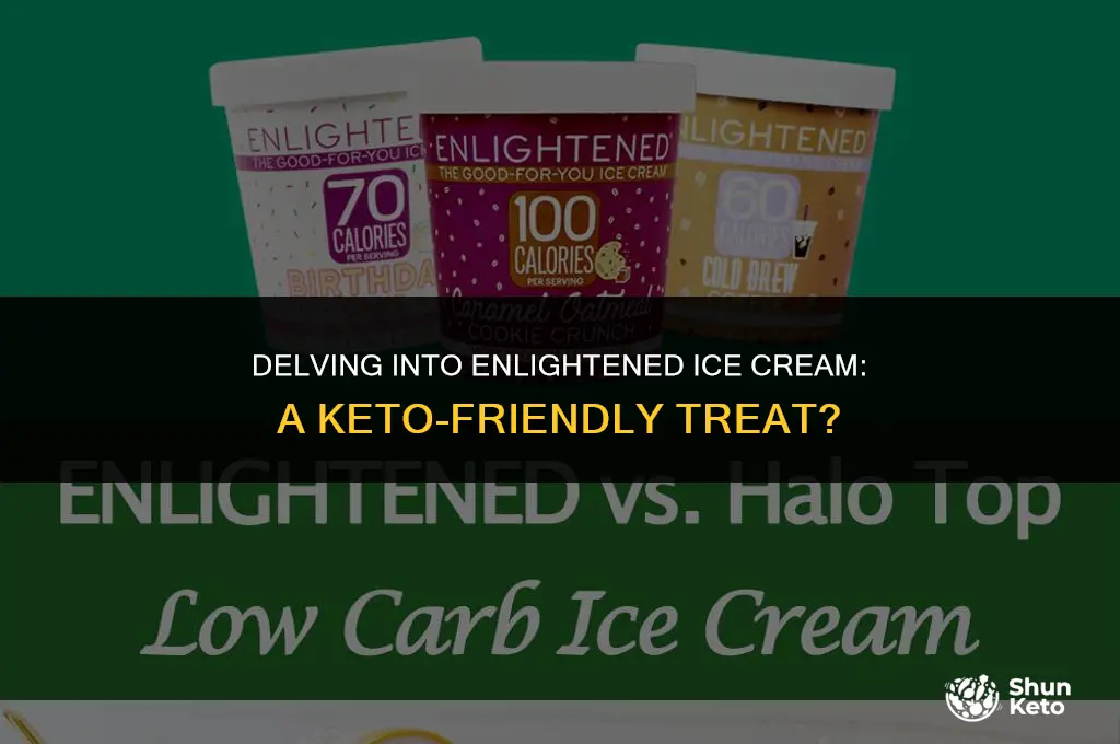is enlightened ice cream keto friendly