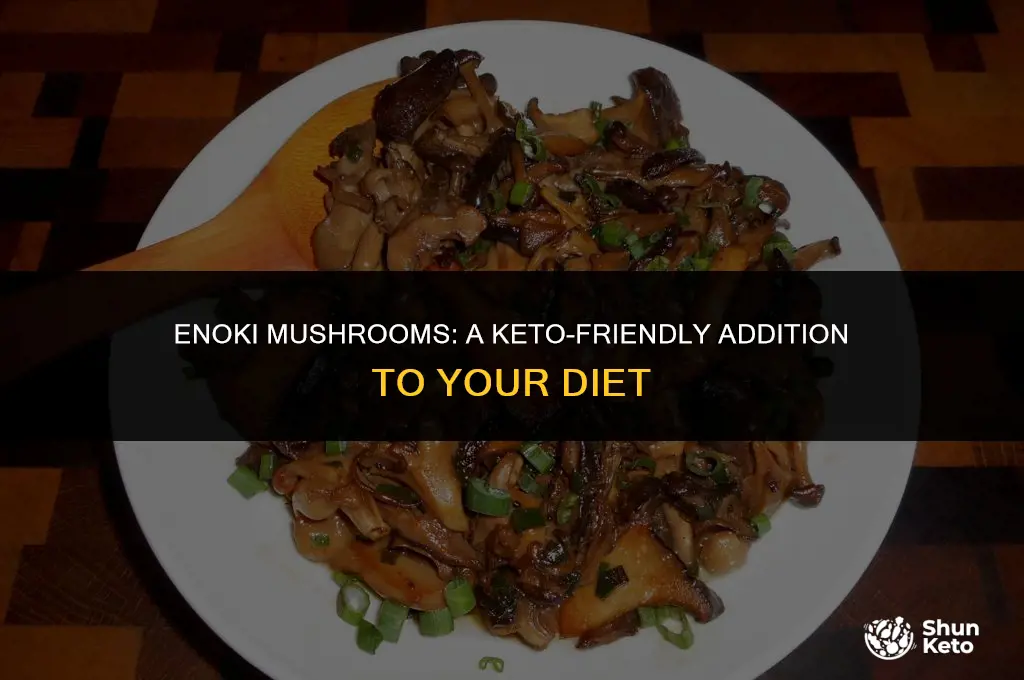 is enoki mushroom keto friendly