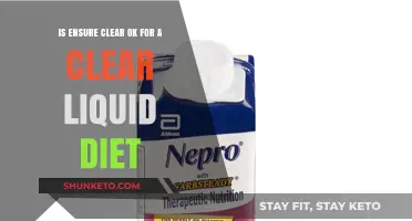 Ensure Clear: A Safe Option for Clear Liquid Diets?