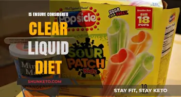 Ensure: Clear Liquid Diet or Not?