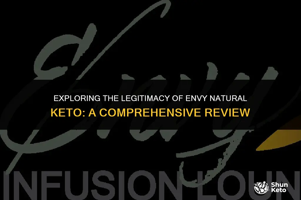 is envy natural keto real