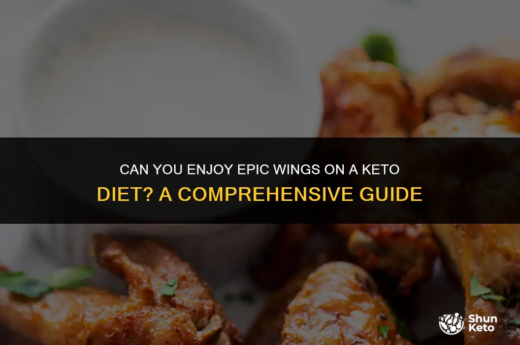 is epic wings keto friendly