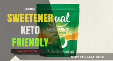 Exploring the Keto Compatibility of Equal Sweetener